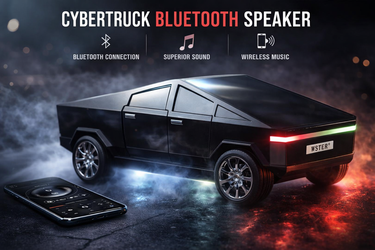 Cyber Truck Bluetooth Speaker