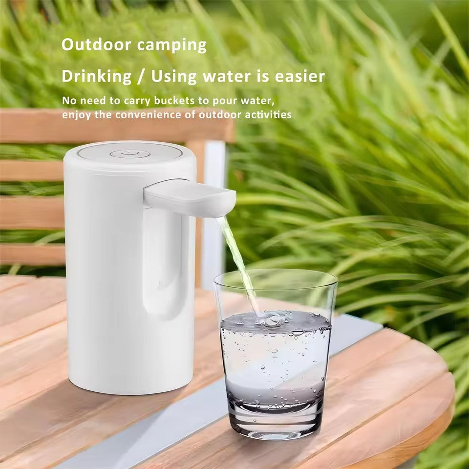 Electric Foldable USB Dual-Use Water Pump Portable Plastic Outdoor Hot & Cold Water Dispenser Pump for Households