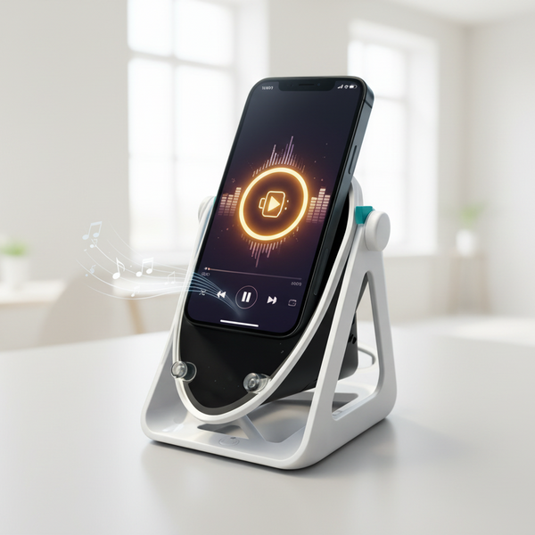 Wireless Charging Speaker Phone Holder
