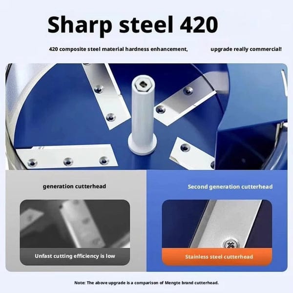 Automatic chargeable vegetable and fruit peeler by My Store, featuring a sleek design with multiple pealing attachments and garlic peeler.