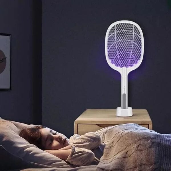 Electric Mosquito swatter Killer Lamp 2-in-1 Rechargeable