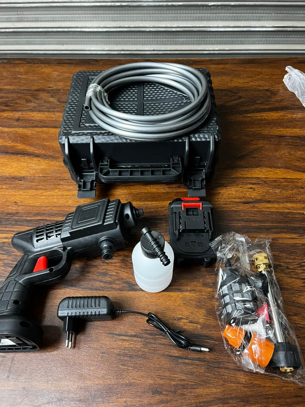 Ultimate 60 Bar High-Pressure Cordless Car Washer – Portable Cleaning Powerhouse