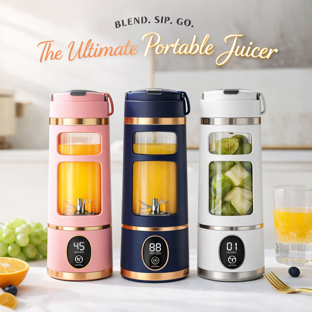 Portable Juicer Blender USB-Rechargeable